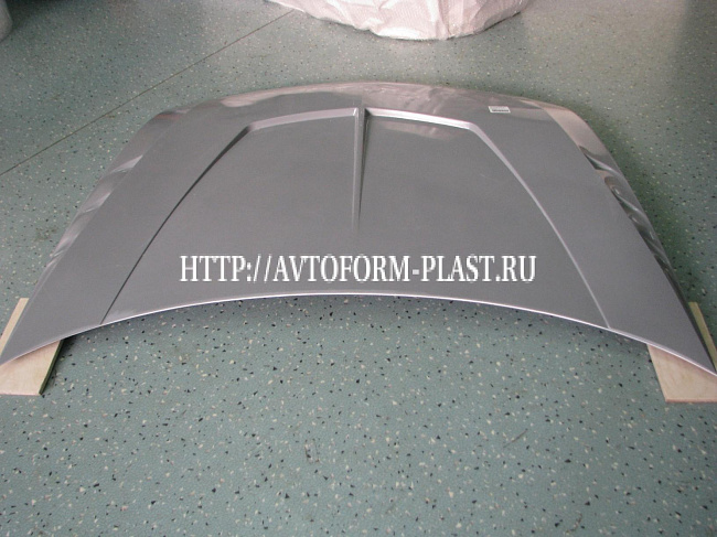 Капот пластиковый Honda Accord VIII 2008-2013 (с глухими воздуховодами)