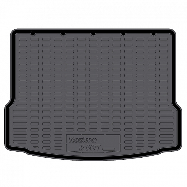 Коврик в багажник пластиковый (черный) для LADA X-Ray (15-22) Optima (Борт 4 см)