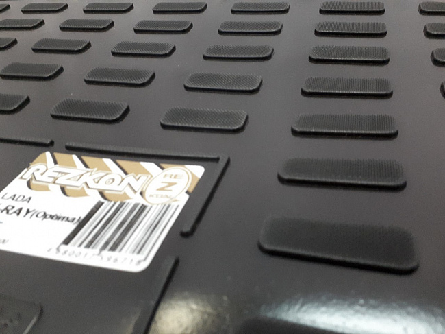 Коврик в багажник пластиковый (черный) для LADA X-Ray (15-22) Optima (Борт 4 см)