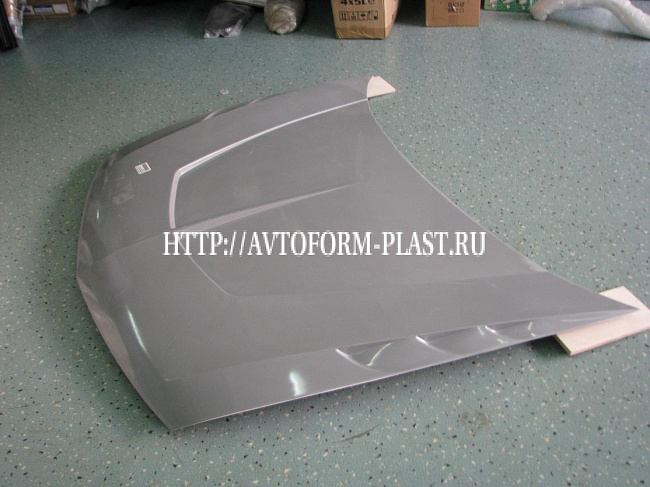 Капот пластиковый Honda Accord VIII 2008-2013 (с глухими воздуховодами)