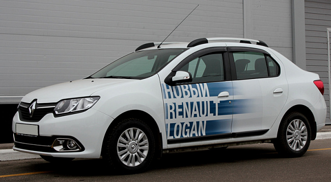 Рейлинги Renault Logan (с 2014 г.в.- ) АПС 0225-БП