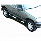 Защита порогов с проступью Chevrolet Niva (до 2009 г.в) (ППК)(арт.0111)