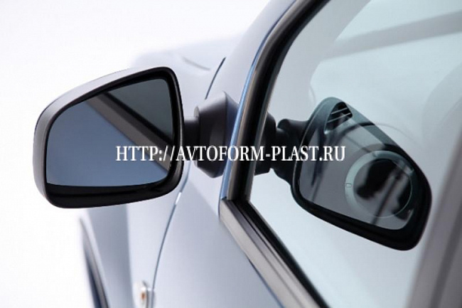 Зеркало с тросовым управлением "Автокомпонент" Renault Duster(Logan,Sandero)Largus(комплект)