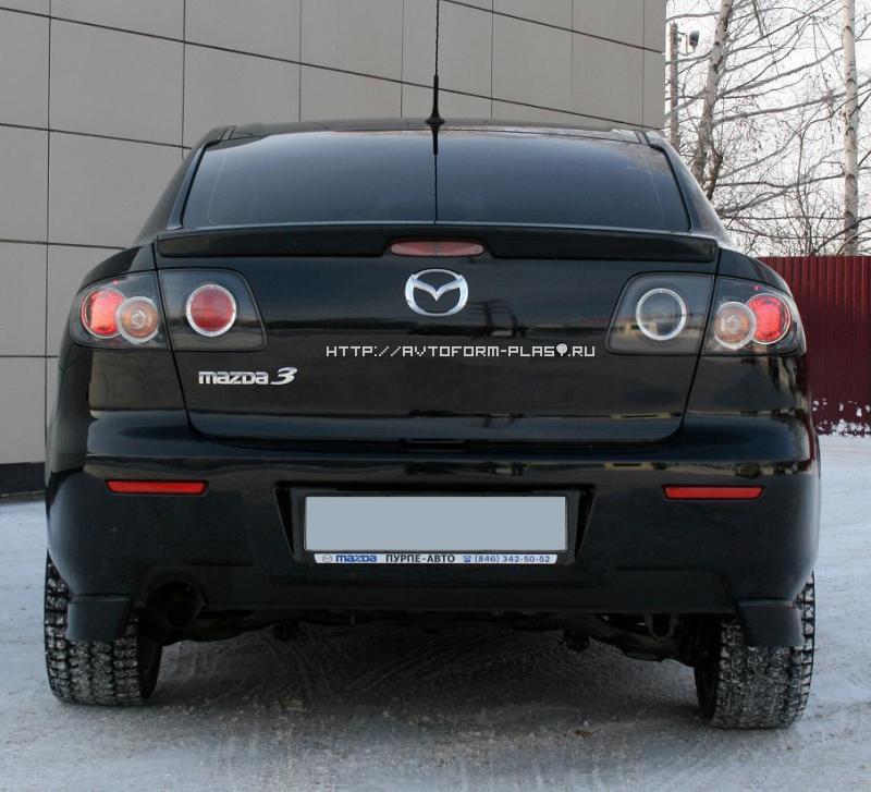 Спойлер Global для Mazda 3