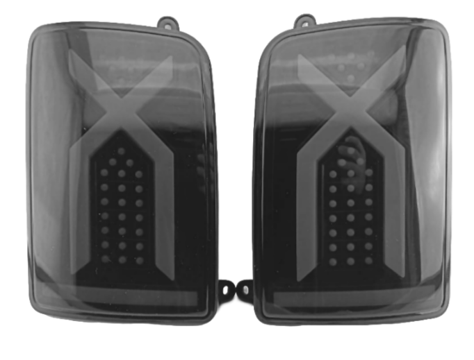 Задние фонари светодиодные X-Style серые BestPartner 351G для Лада Нива 4х4