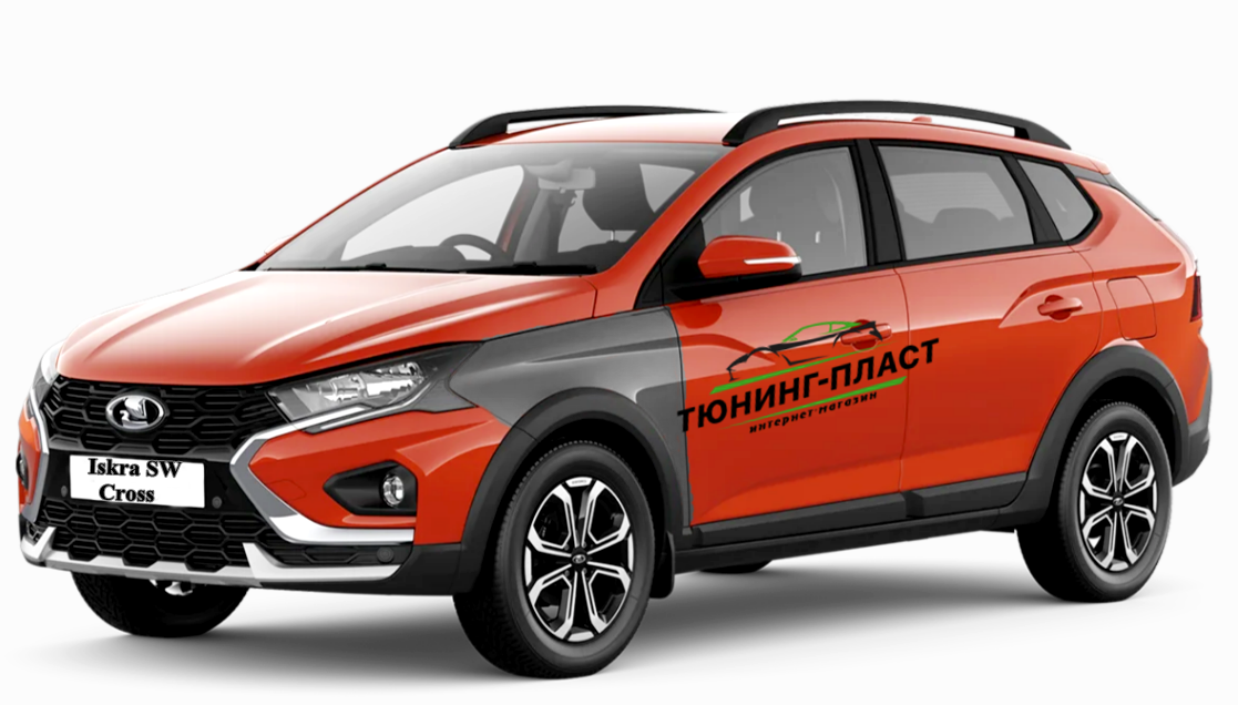 Крыло переднее левое для Lada Iskra Cross Оригинал АвтоВАЗ 8460017031