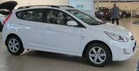 Рейлинги Hyundai Solaris HB(Автополимерсервис)Серый анод