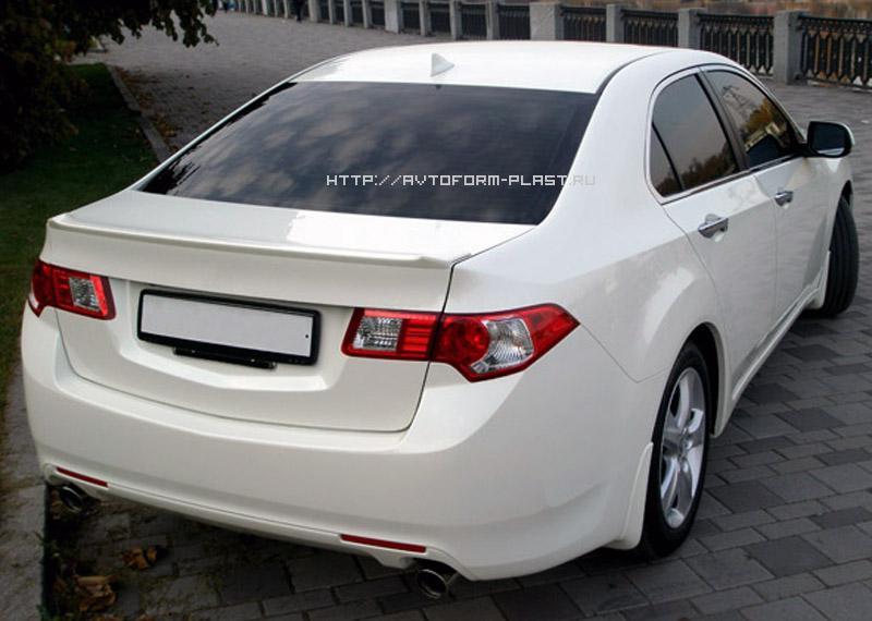 Спойлер лип на крышку багажника Honda Accord 8 (2008-2013)
