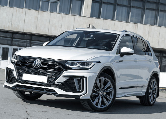 Передний бампер Volkswagen Tiguan (рейстайлинг с 2021-) VT-01.01.00