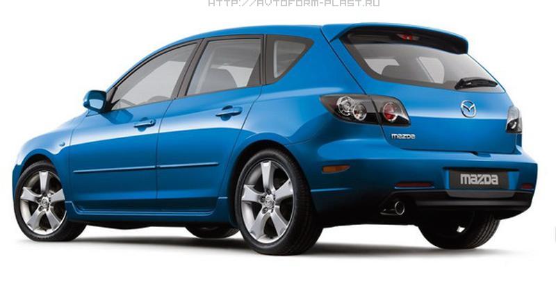 Пороги  Mazda 3(2004-2009)
