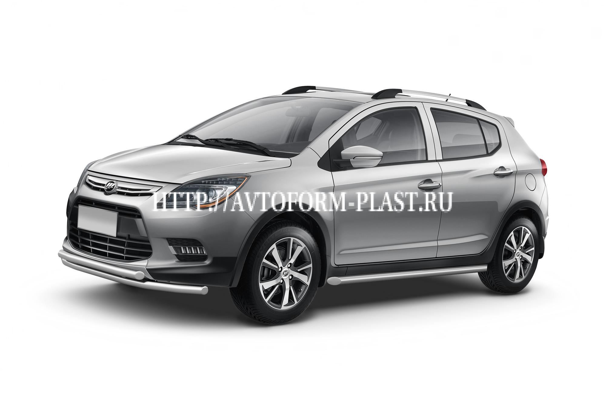 Пороги прямые (НПС) LIFAN X50(2015) 51 мм