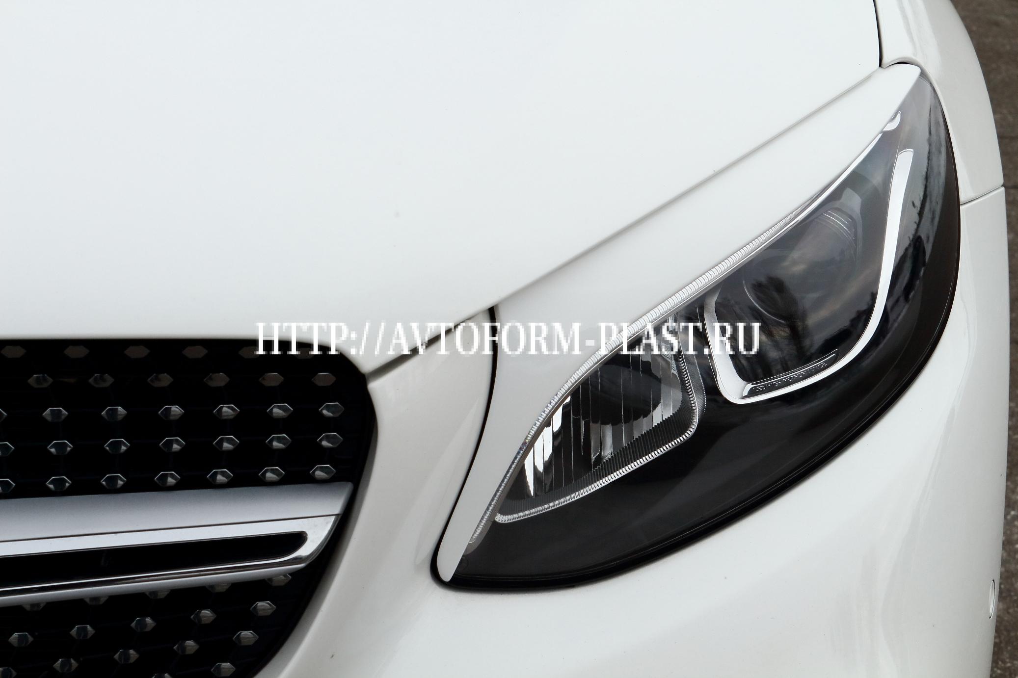 Реснички на фары Mercedes-Benz GLC(2015-)