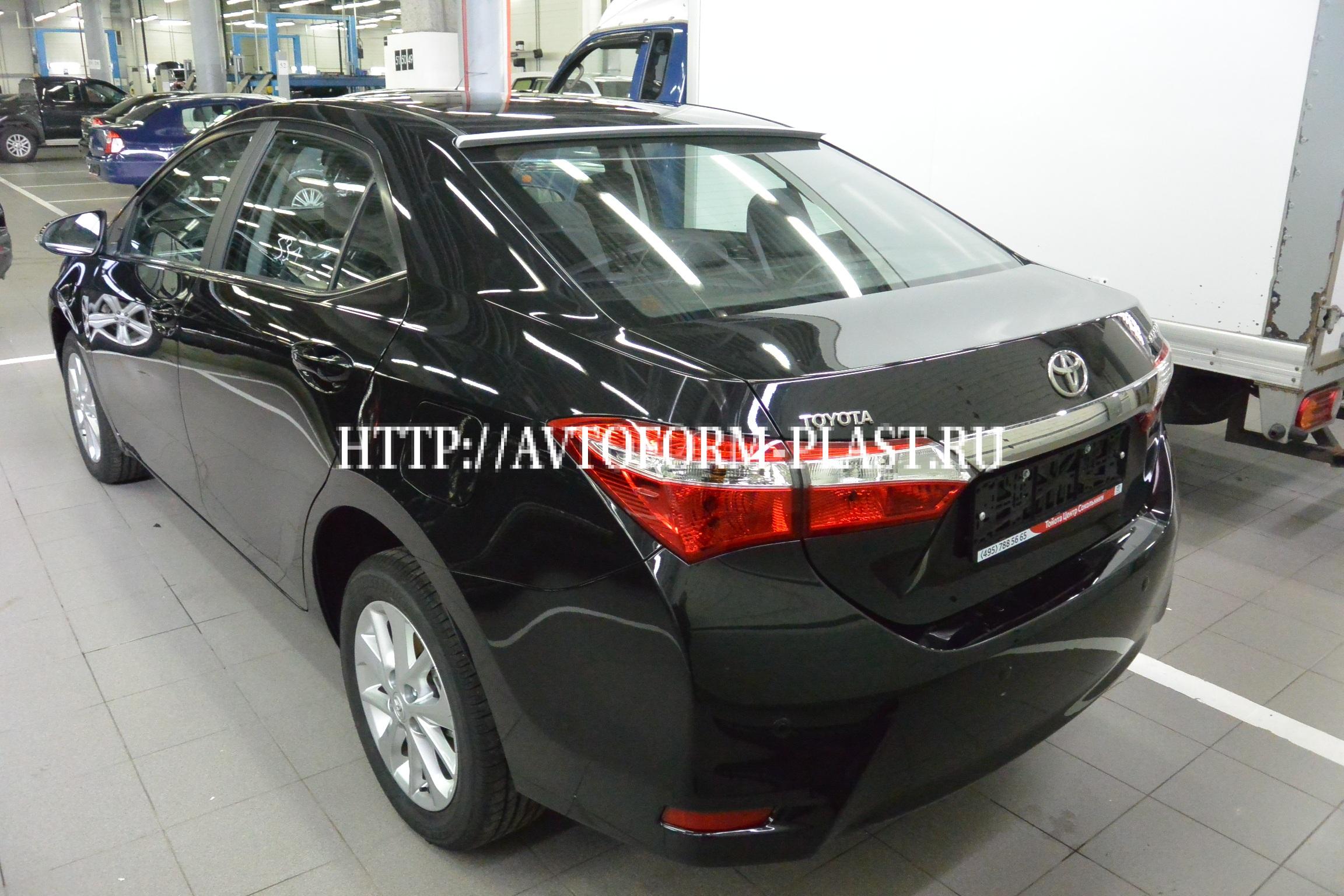 Козырек на заднее стекло Toyota Corolla E160(2013)