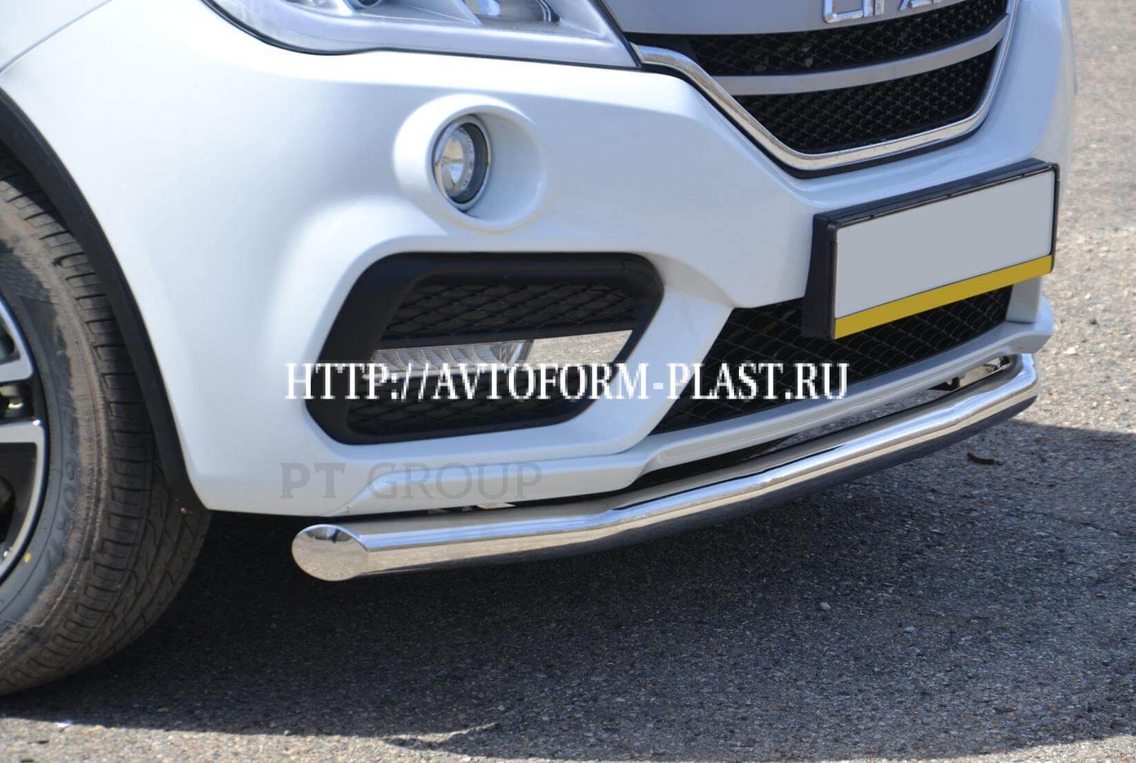 Защита переднего бампера труба (НПС) LIFAN X60(2017)63мм