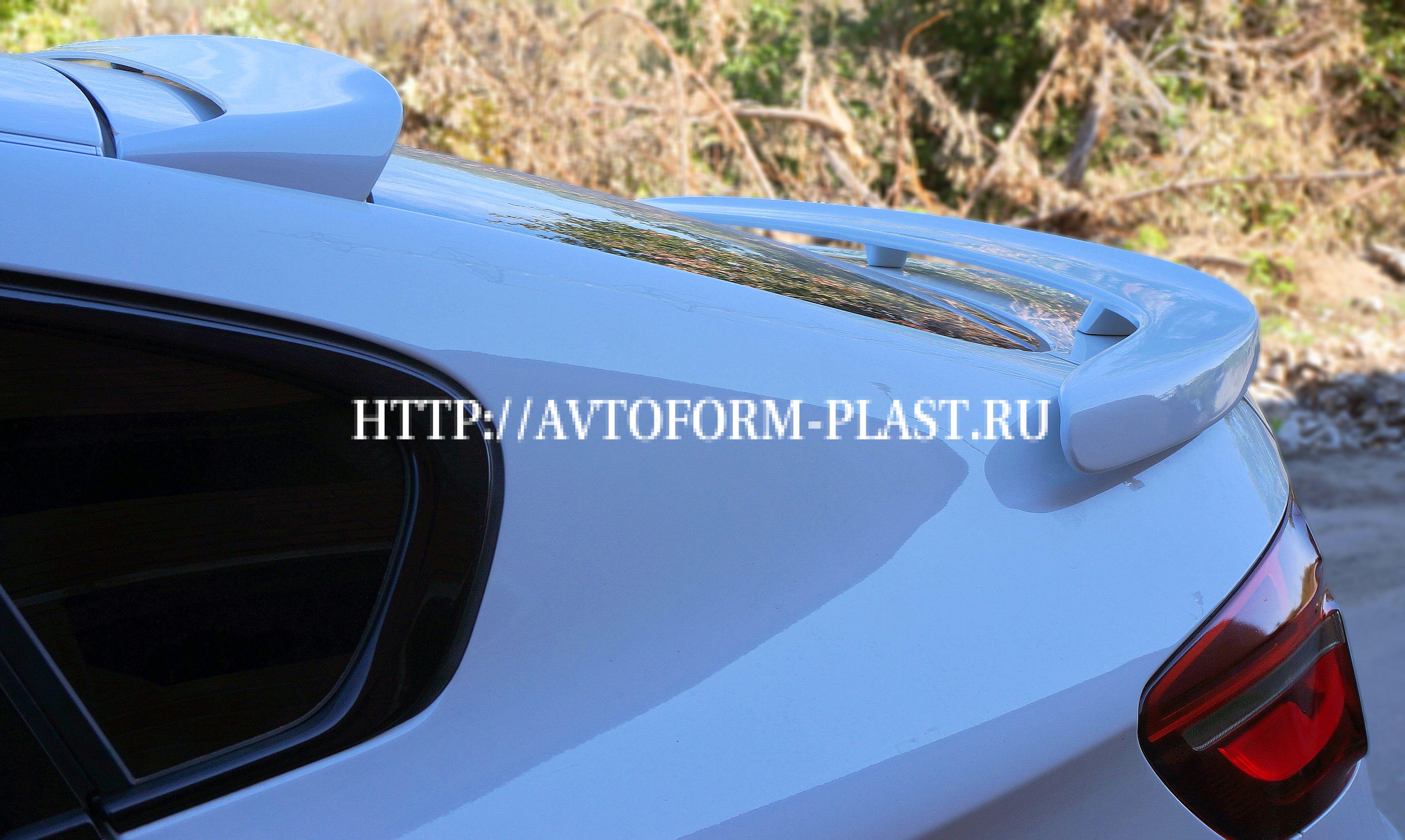 Нижний спойлер BMW X6 E71 Hamman