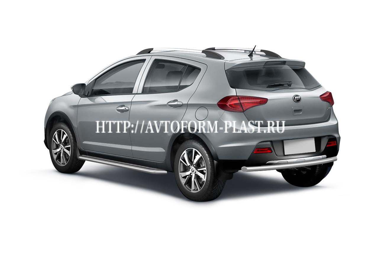 Защита заднего бампера Труба (НПС) LIFAN X50(2015) 51 мм