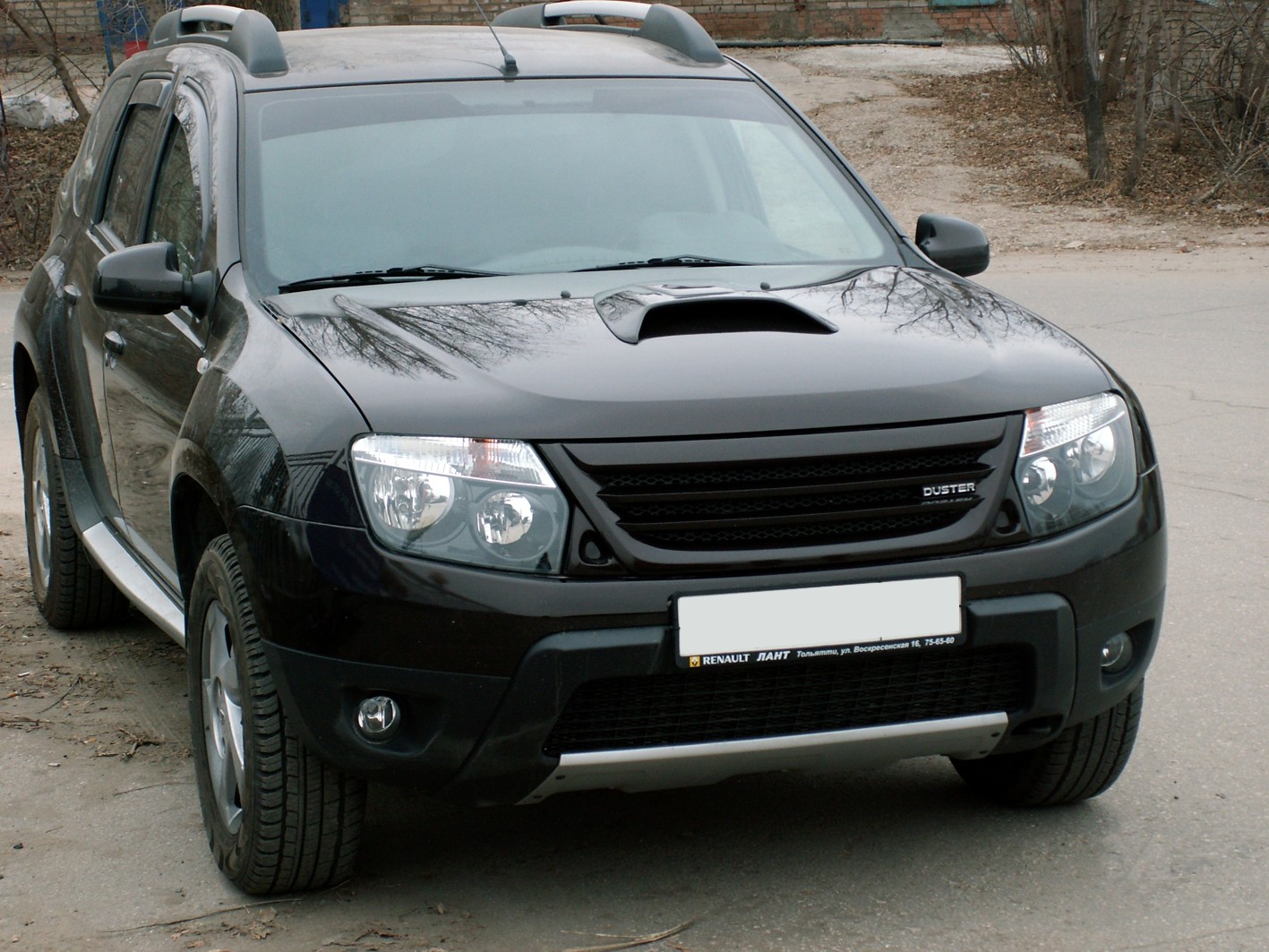 Решетка радиатора Ника на Renault Duster(2012-2015)