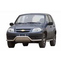 Кенгурин Chevrolet Niva «Волна» с доп. защитой(НПС)(арт.0246rs)(2009-)