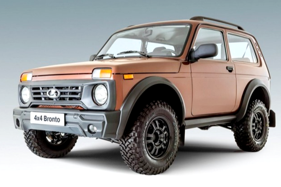 Комплект обвеса "Bronto" для Лада Нива Бронто 4х4, Нива Легенд 4х4, ВАЗ 21213, ВАЗ 21214, Нива Урбан 