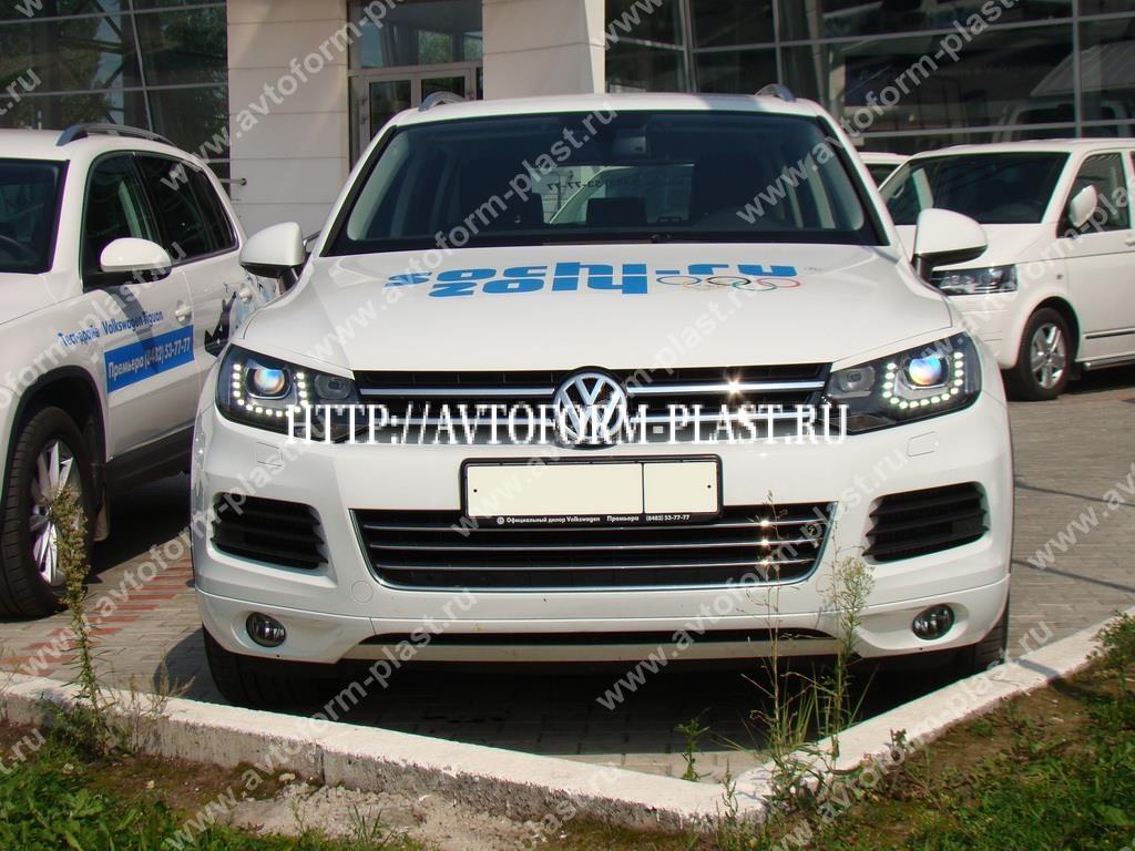 Реснички Volkswagen Touareg(2010-2015)