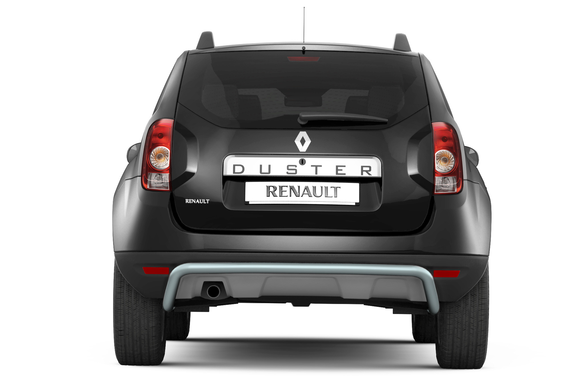 Защита заднего бампера Renault Duster 51 мм (2012-) (ППК) RDU330101