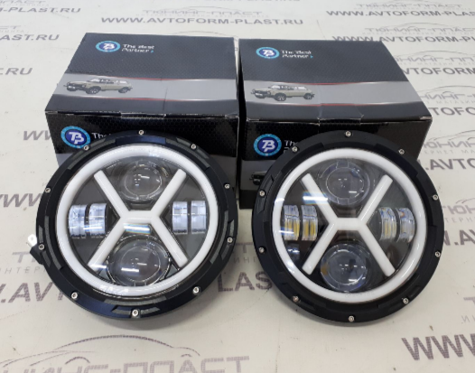 Фары светодиодные 60W BestPartner HP-HLD-20 для Лада Нива 4х4