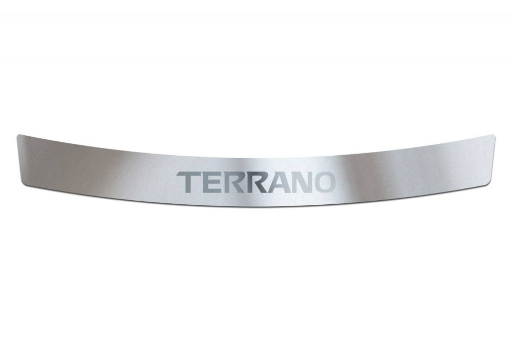 Накладка на задний бампер Nissan Terrano с 2014 г.(НПС) (08062601)