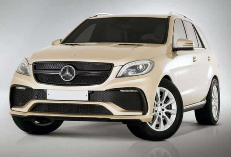 Передний бампер для Mercedes ML 350 (W166) (2011-2015)