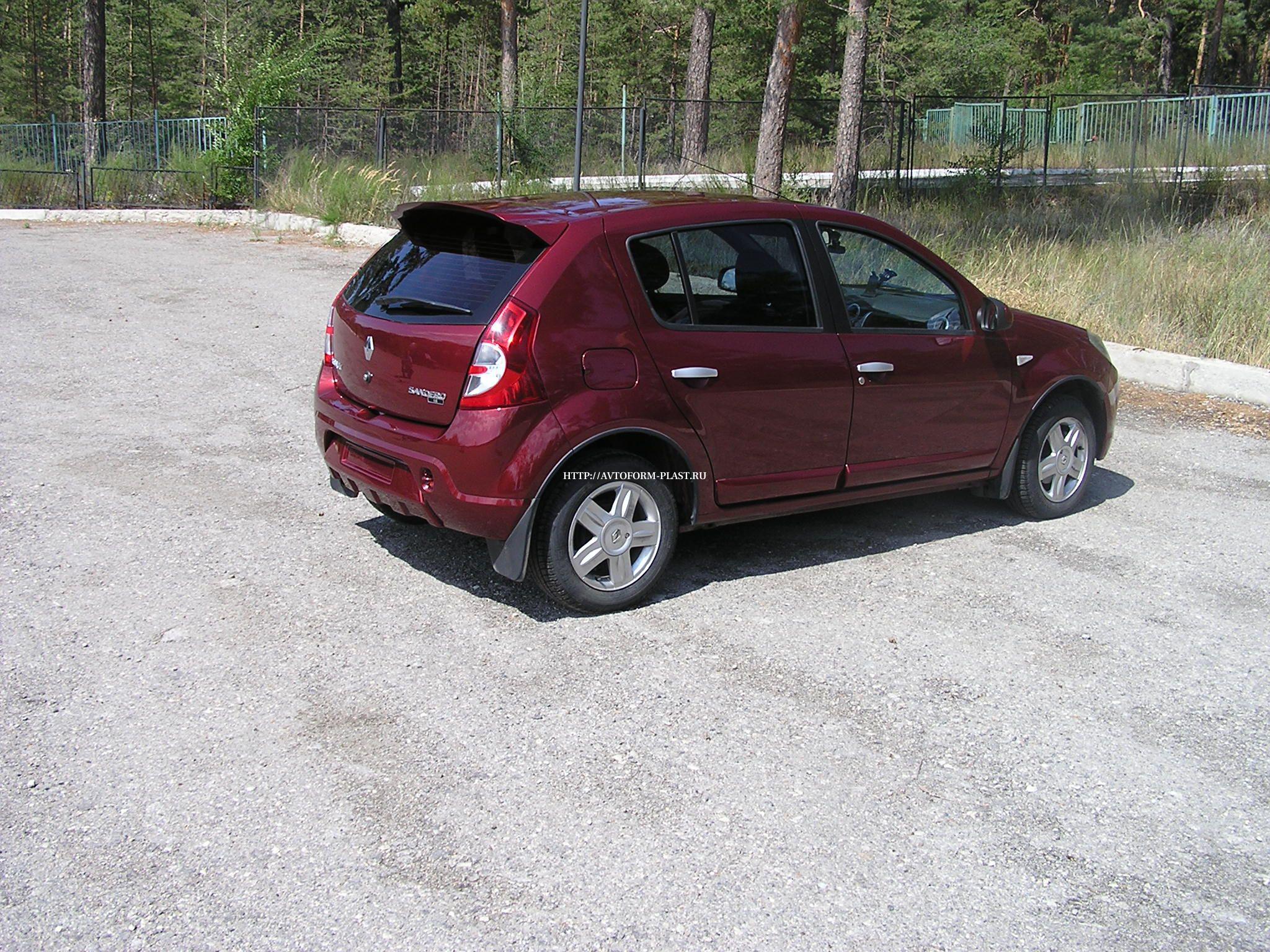 Спойлер Renault Sandero "Карт-RS" №2 (2010-2014)
