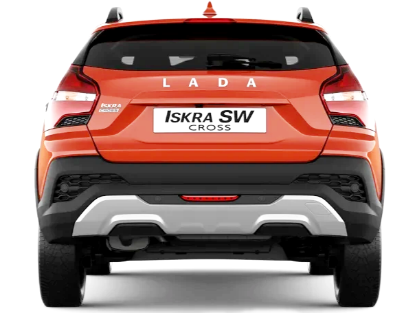 Бампер задний Люкс Lada Iskra Cross SW универсал Оригинал АвтоВАЗ 8460012745