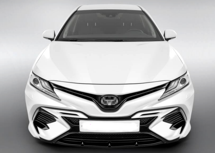 Накладка, бленды HARIUS на передний бампер TOYOTA CAMRY 70 