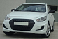 Накладка на решетку радиатора Hyundai Solaris 1 (2010-2014) HS-01.07.10