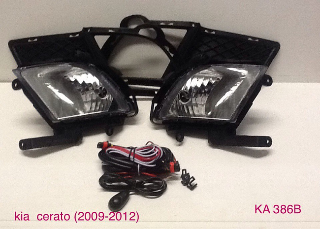 Противотуманные фары для автомобиля Kia Cerato(2009-2012)КА386В