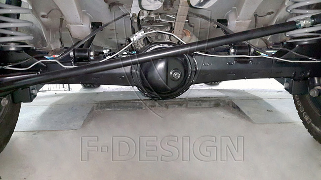 Усилитель балки заднего моста Лада Нива 4х4, Chevrolet Niva F-Design C0902