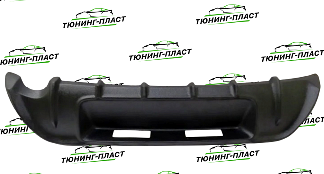 Диффузор накладка на задний бампер Лада Гранта ВАЗ 2190 (седан) Тюн-авто