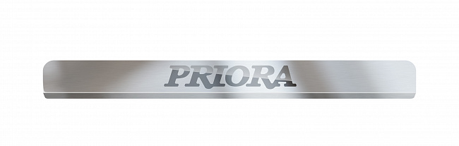 Накладки в проем двери из нерж.стали Lada Priora "PT" (LPR220401)
