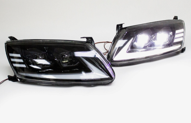 Фары Bi-LED в стиле Lexus для Лада Гранта ВАЗ 2190, 2191