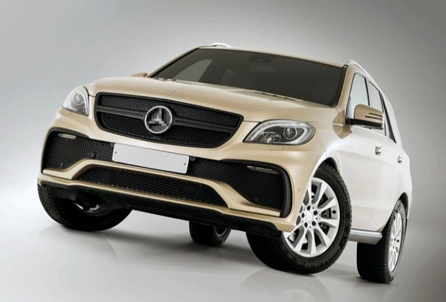 Передний бампер для Mercedes ML 350 (W166) (2011-2015)