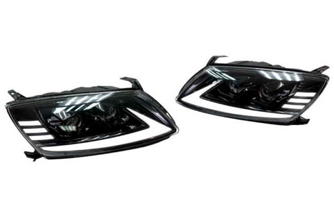 Фары Bi-LED в стиле Lexus для Лада Гранта ВАЗ 2190, 2191