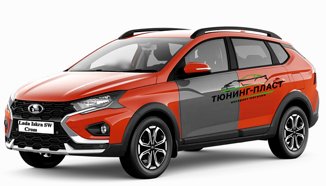 Дверь передняя левая Lada Iskra SW Cross Оригинал АвтоВАЗ 8460017317