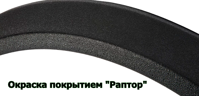 Молдинги заднего крыла Лада Нива Бронто 4х4 Оригинал 