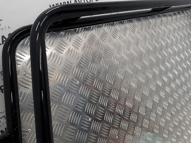 Багажник экспедиционный с алюминиевым листом "Трофи" Нива 21214(0350)