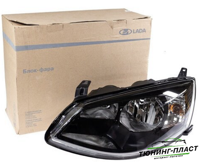 Блок-фара левая Лада Калина 2 ВАЗ 2192 Оригинал 21920371101190