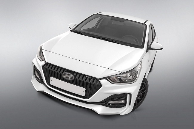 Передний бампер Quant Hyundai Solaris 2 2017- SQ-01.01.00