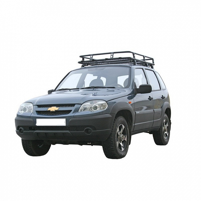Багажник экспедиционный Chevrolet Niva"Трофи" с сеткой(арт.0179)