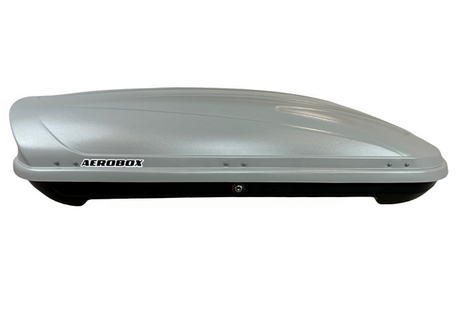 Автобокс AEROBOX (470 л) (двустороннее открытие) (шагрень)