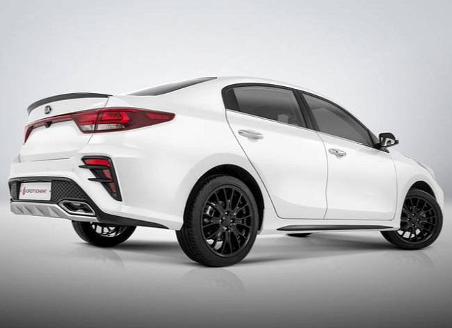 Спойлер Kudos для Kia Rio 4 с 2017- 