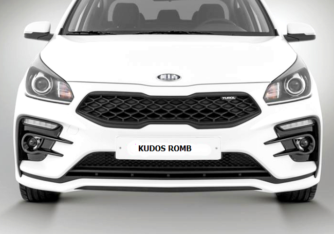 Передний бампер Kudos Romb для Kia Rio 4 с 2017- 