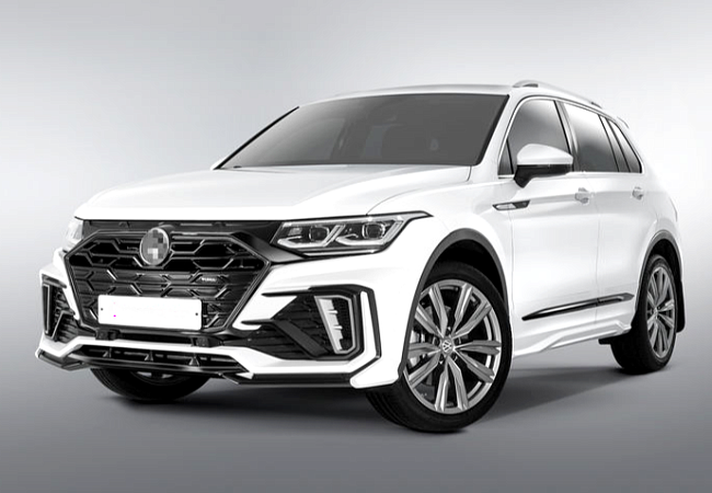 Передний бампер  Volkswagen Tiguan (рейстайлинг с 2021-) VT-01.01.00