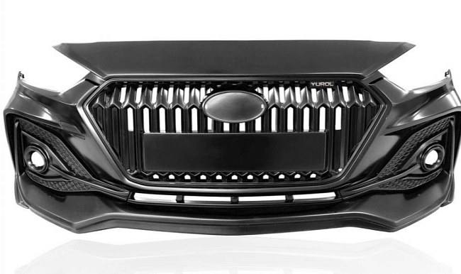 Передний бампер Quant Hyundai Solaris 2 2017- SQ-01.01.00